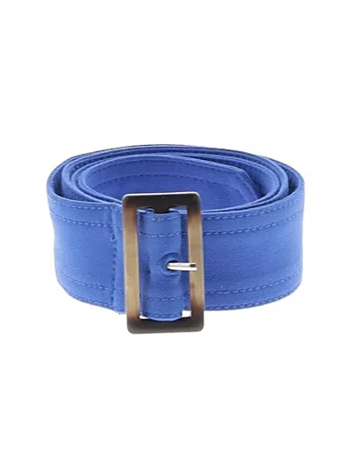 Pre-owned Unbranded Belt In Blue