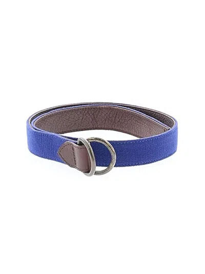 Pre-owned Unbranded Belt In Blue