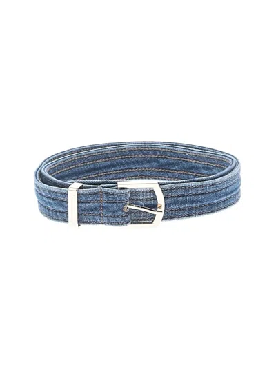Pre-owned Unbranded Belt In Blue
