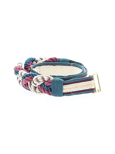 Pre-owned Unbranded Belt In Blue