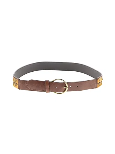 Pre-owned Unbranded Belt In Brown