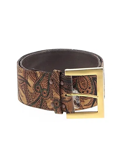 Pre-owned Unbranded Belt In Brown