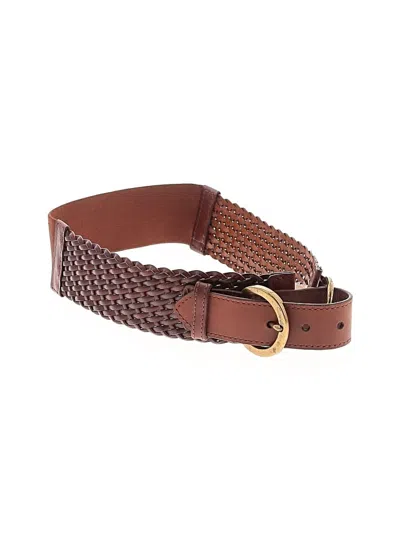 Pre-owned Unbranded Belt In Brown