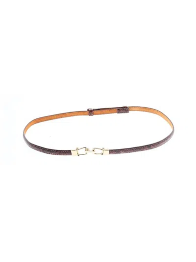 Pre-owned Unbranded Belt In Brown