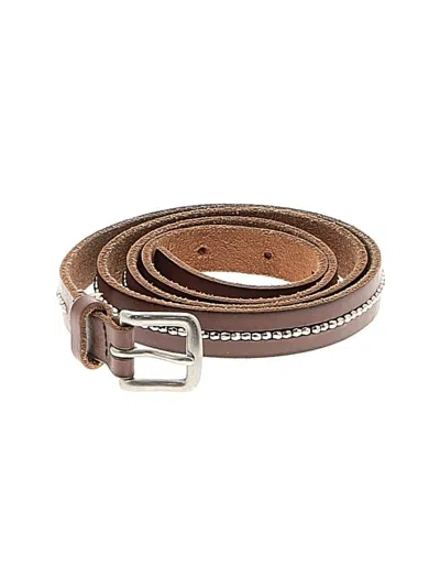 Pre-owned Unbranded Belt In Brown