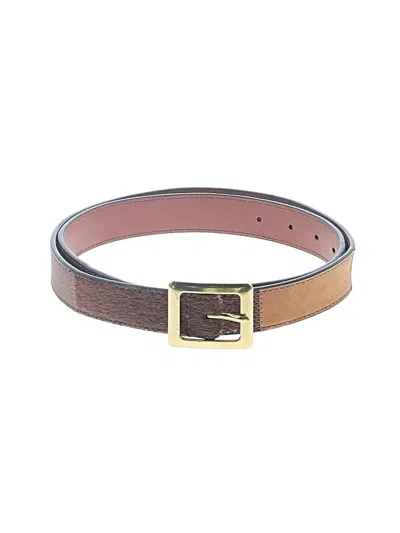 Pre-owned Unbranded Belt In Brown