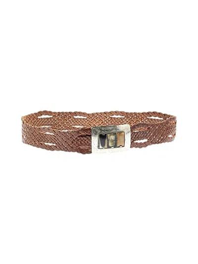 Pre-owned Unbranded Belt In Brown