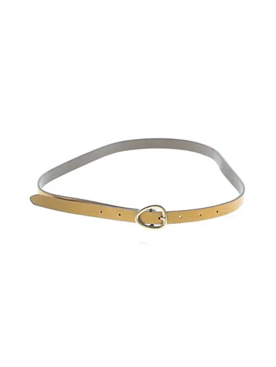 Pre-owned Unbranded Belt In Gold