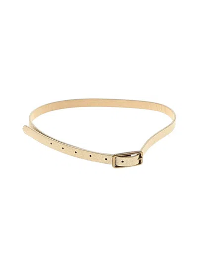 Pre-owned Unbranded Belt In Gold
