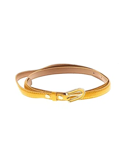 Pre-owned Unbranded Belt In Gold