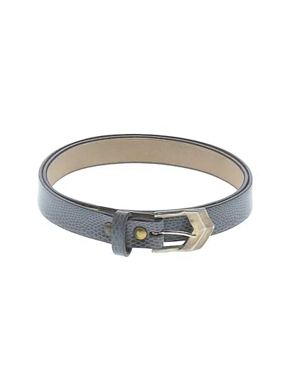 Pre-owned Unbranded Belt In Gray