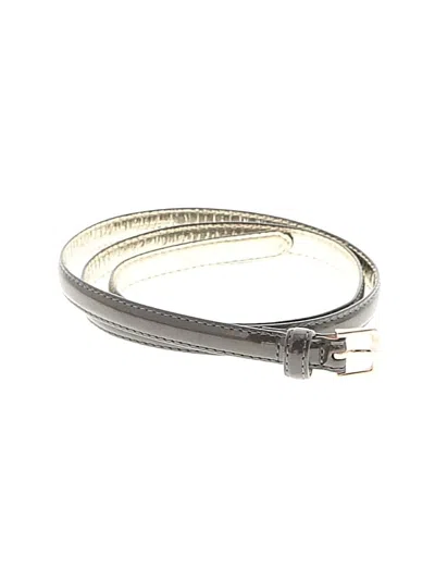 Pre-owned Unbranded Belt In Gray