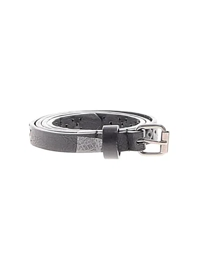 Pre-owned Unbranded Belt In Gray