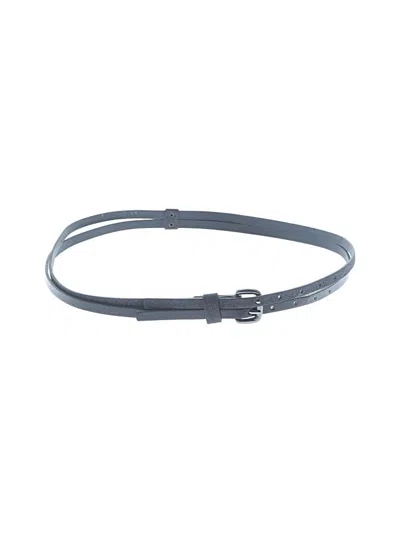 Pre-owned Unbranded Belt In Gray