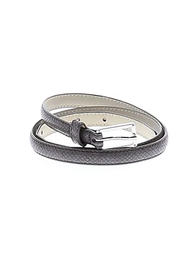 Pre-owned Unbranded Belt In Gray
