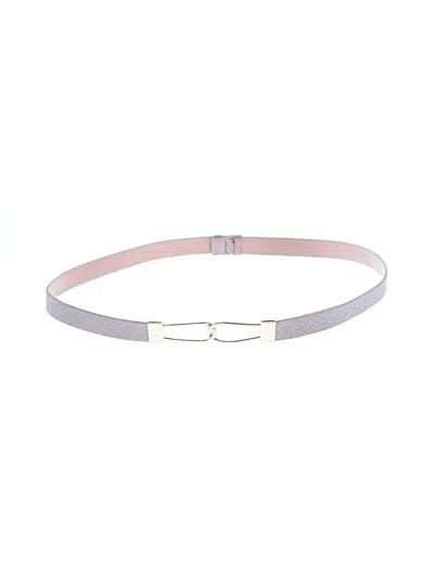 Pre-owned Unbranded Belt In Gray