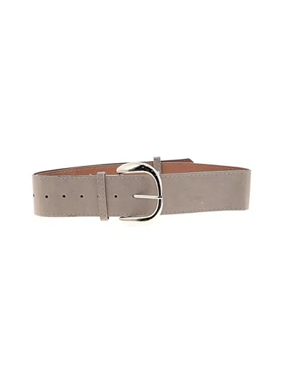 Pre-owned Unbranded Belt In Gray