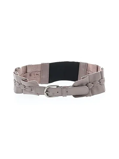 Pre-owned Unbranded Belt In Gray
