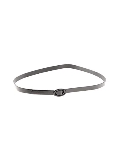 Pre-owned Unbranded Belt In Gray