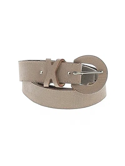 Pre-owned Unbranded Belt In Gray