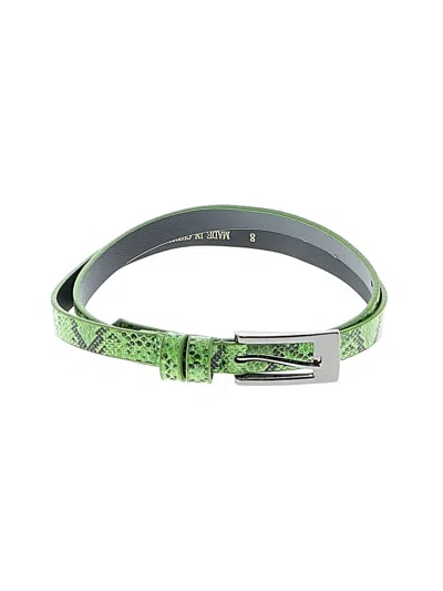Pre-owned Unbranded Belt In Green