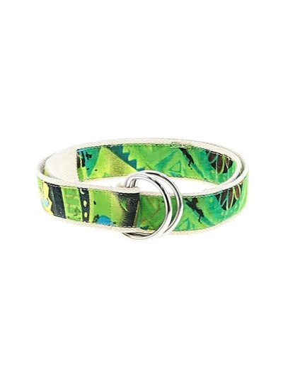 Pre-owned Unbranded Belt In Green