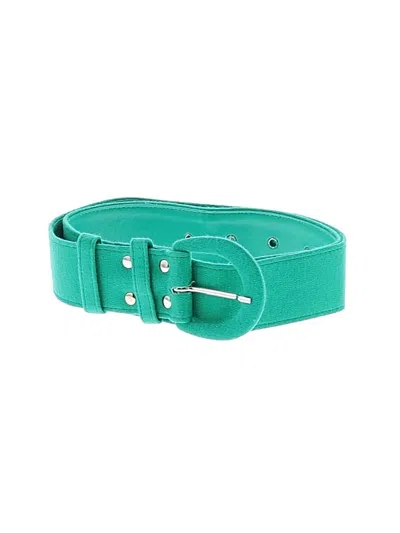 Pre-owned Unbranded Belt In Green
