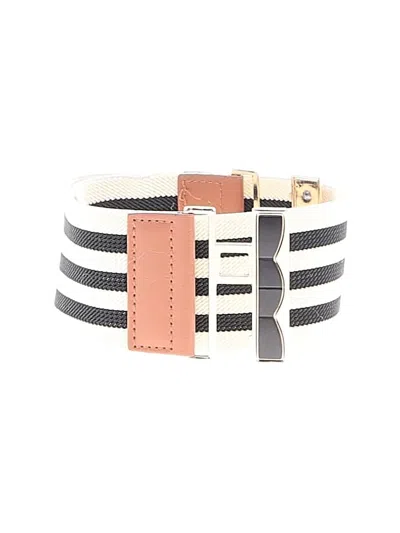 Pre-owned Unbranded Belt In Ivory