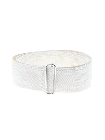 Pre-owned Unbranded Belt In Ivory