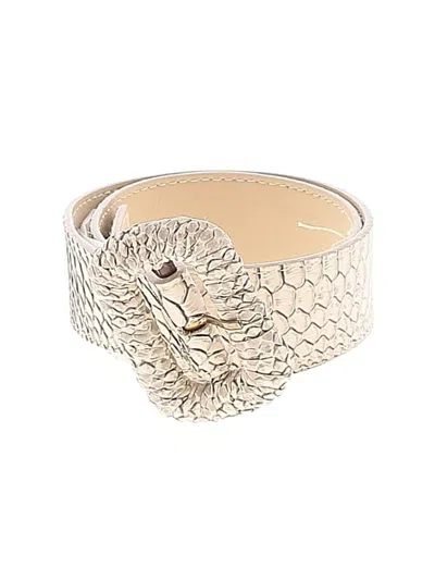 Pre-owned Unbranded Belt In Ivory
