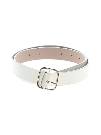 Pre-owned Unbranded Belt In Ivory