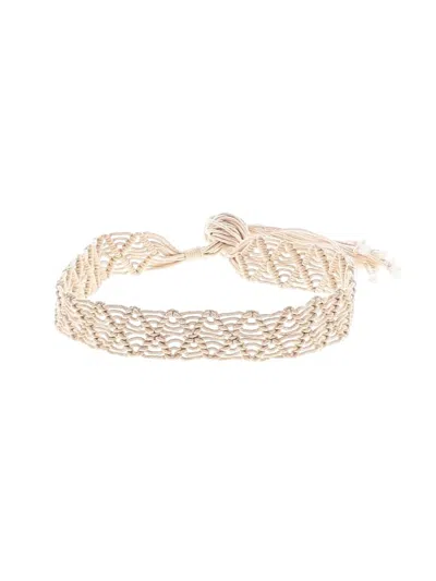 Pre-owned Unbranded Belt In Ivory