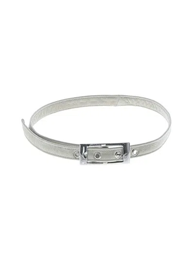 Pre-owned Unbranded Belt In Ivory