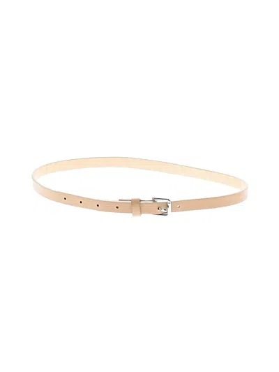 Pre-owned Unbranded Belt In Ivory