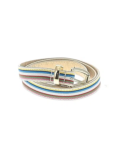 Pre-owned Unbranded Belt In Ivory