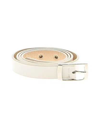 Pre-owned Unbranded Belt In Ivory