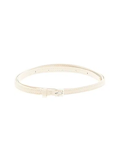 Pre-owned Unbranded Belt In Ivory