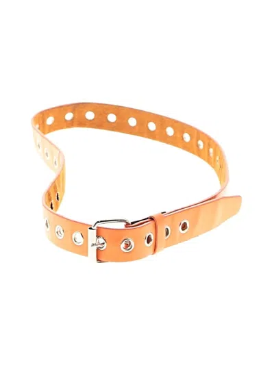 Pre-owned Unbranded Belt In Orange