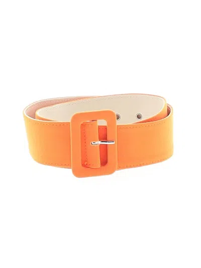 Pre-owned Unbranded Belt In Orange