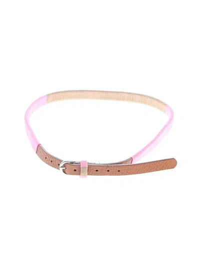 Pre-owned Unbranded Belt In Pink