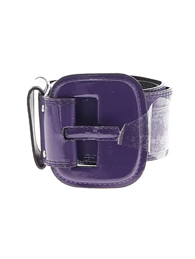 Pre-owned Unbranded Belt In Purple
