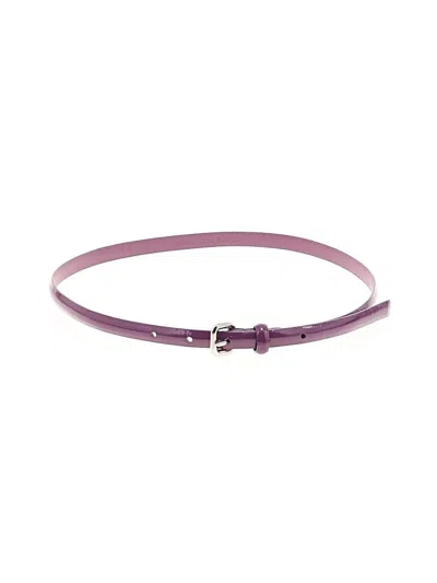 Pre-owned Unbranded Belt In Purple