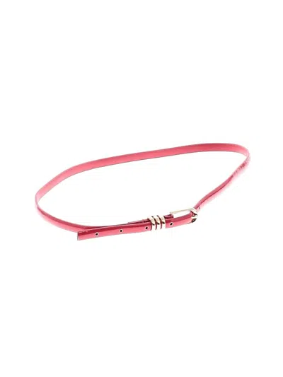 Pre-owned Unbranded Belt In Red