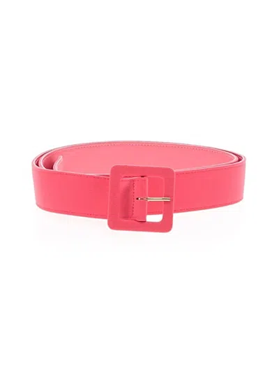 Pre-owned Unbranded Belt In Red