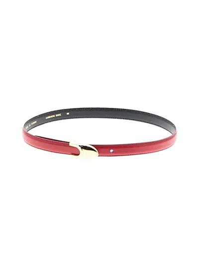 Pre-owned Unbranded Belt In Red