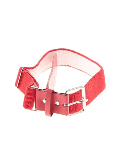 Pre-owned Unbranded Belt In Red