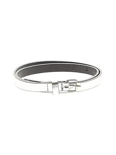 Pre-owned Unbranded Belt In Silver