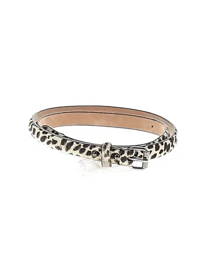 Pre-owned Unbranded Belt In Silver