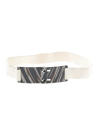 Pre-owned Unbranded Belt In Silver