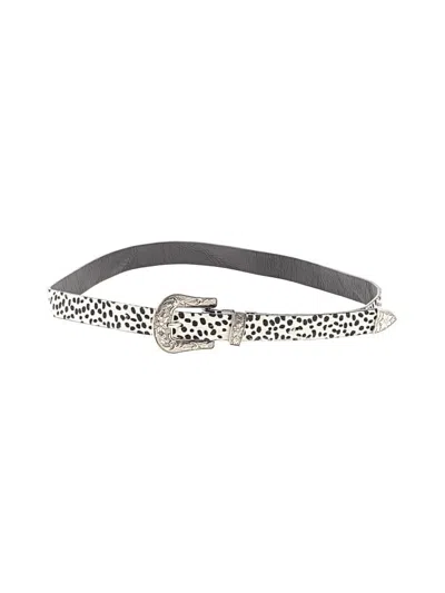 Pre-owned Unbranded Belt In Silver